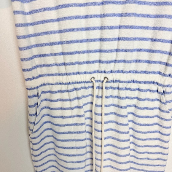 Lou & Grey Blue and Cream Striped Dress - Picture 3 of 9